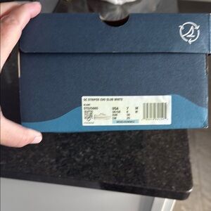 Sperry Blue and White Shoes Box